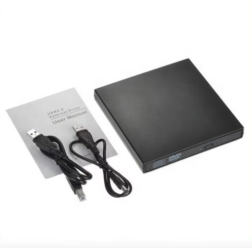 USB 2.0 Slim Portable External CD-RW Drive DVD-RW Burner Player - Image 7