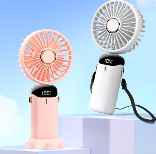 USB Foldable Screen Display Fan - Image 9