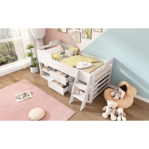 3ft Single Children's Wooden Bed - Image 6