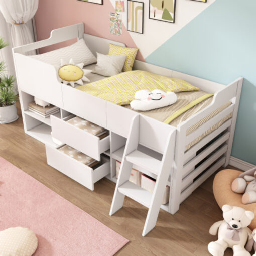 3ft Single Children's Wooden Bed - Image 5