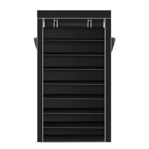 10 Tiers Shoe Rack with Dustproof Cover Closet - Image 18