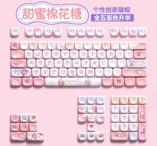 Full Set 112 Cute Keycaps for Keyboards - Image 4