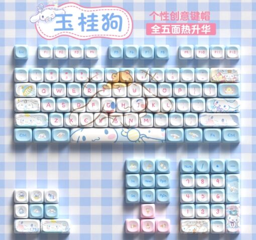 Full Set 112 Cute Keycaps for Keyboards - Image 9