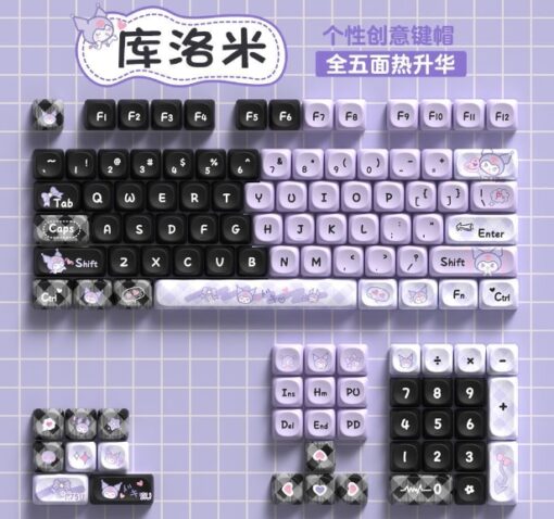 Full Set 112 Cute Keycaps for Keyboards - Image 10