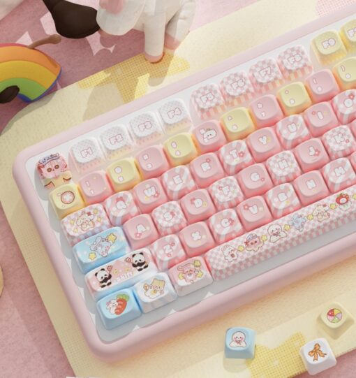 Full Set 112 Cute Keycaps for Keyboards - Image 16