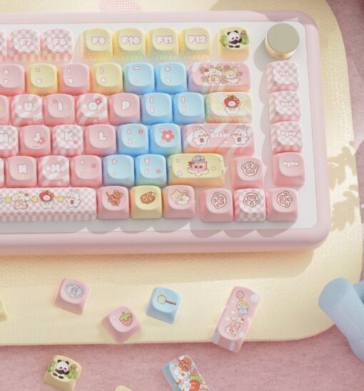 Full Set 112 Cute Keycaps for Keyboards - Image 17