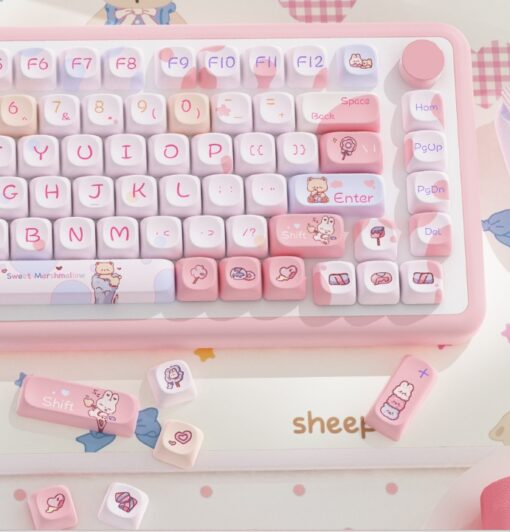 Full Set 112 Cute Keycaps for Keyboards - Image 20