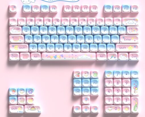 Full Set 112 Cute Keycaps for Keyboards - Image 24