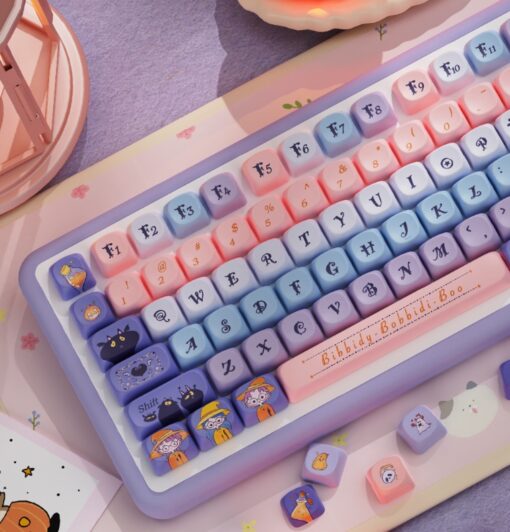 Full Set 112 Cute Keycaps for Keyboards - Image 31