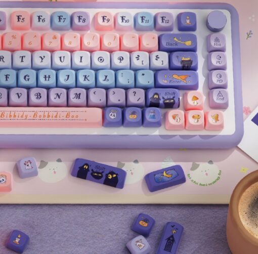 Full Set 112 Cute Keycaps for Keyboards - Image 32