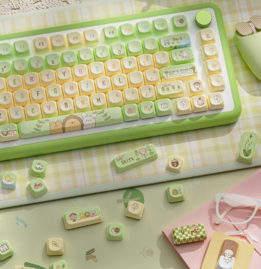 Full Set 112 Cute Keycaps for Keyboards - Image 35