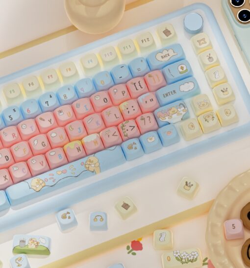 Full Set 112 Cute Keycaps for Keyboards - Image 37