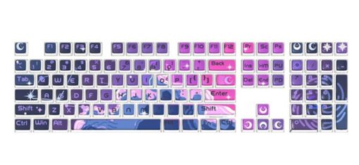 107 Space Girl Keycaps - Image 3