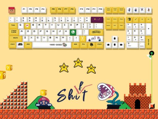 108 Bowser Style Retro Gamers Keycaps - Image 2