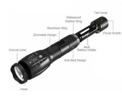 T6 LED Flashlight - Image 5