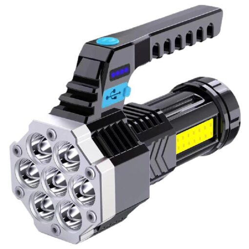 7 LED Rechargeable Powerful Flashlight