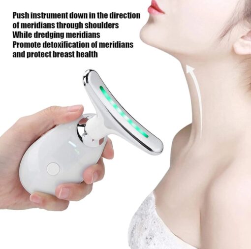 Massage device to counteract wrinkles, scars and double chin - Image 7