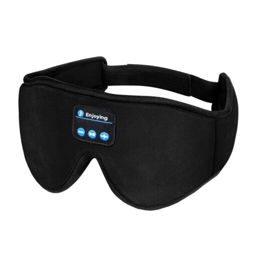 Blackout 3D Deep Eye Mask with Headphones Bluetooth v5.0 Sleep Mask Headphones