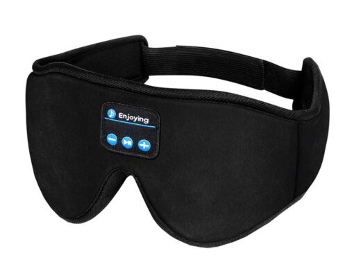 Blackout 3D Deep Eye Mask with Headphones Bluetooth v5.0 Sleep Mask Headphones - Image 16